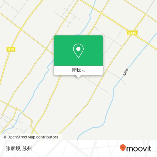 张家坝地图