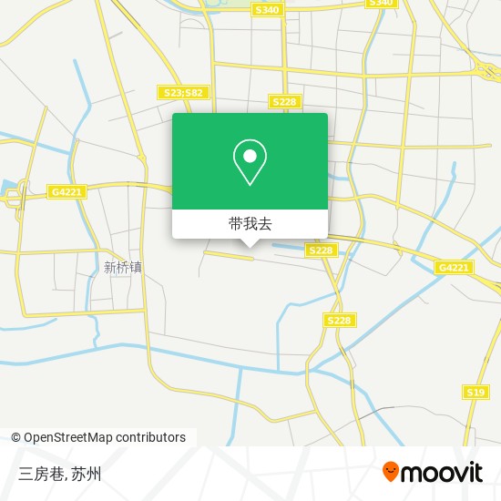 三房巷地图