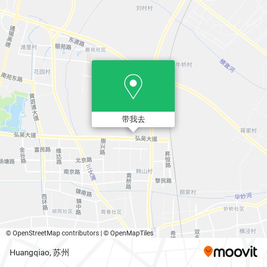 Huangqiao地图