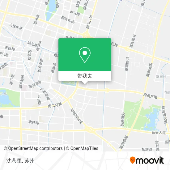 沈巷里地图