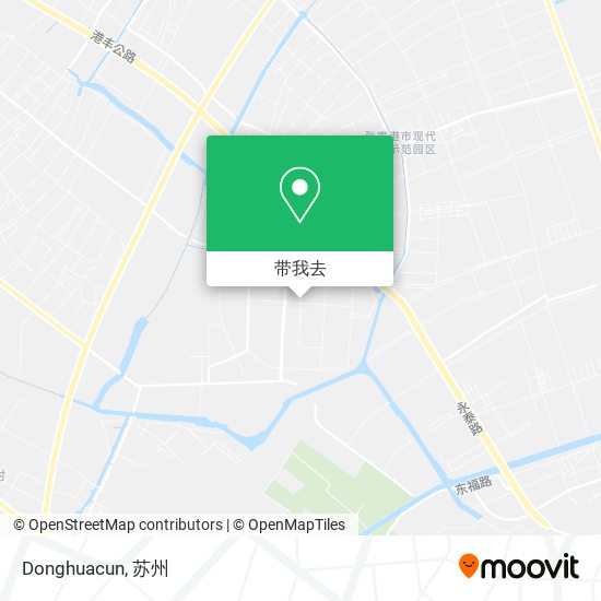 Donghuacun地图