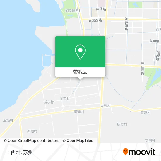 上西坩地图