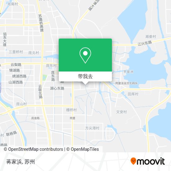 蒋家浜地图