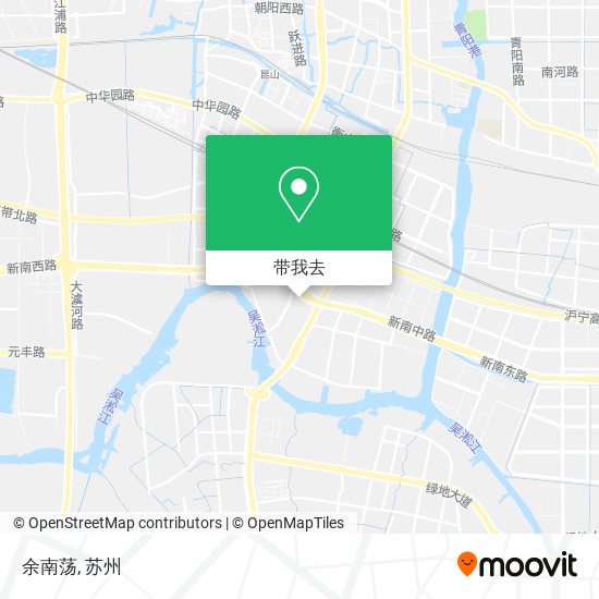 余南荡地图