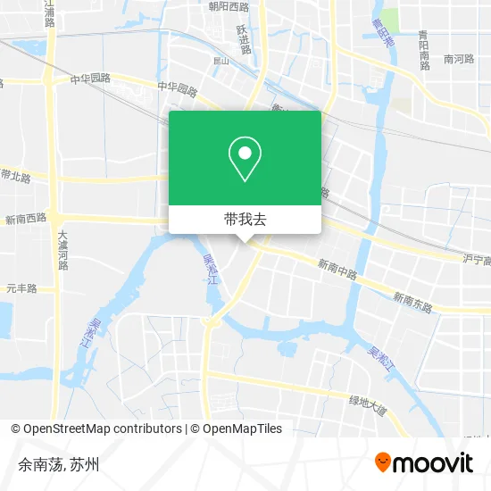 余南荡地图