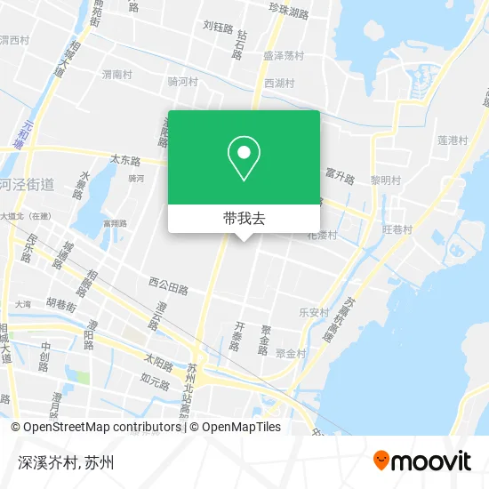 深溪岕村地图