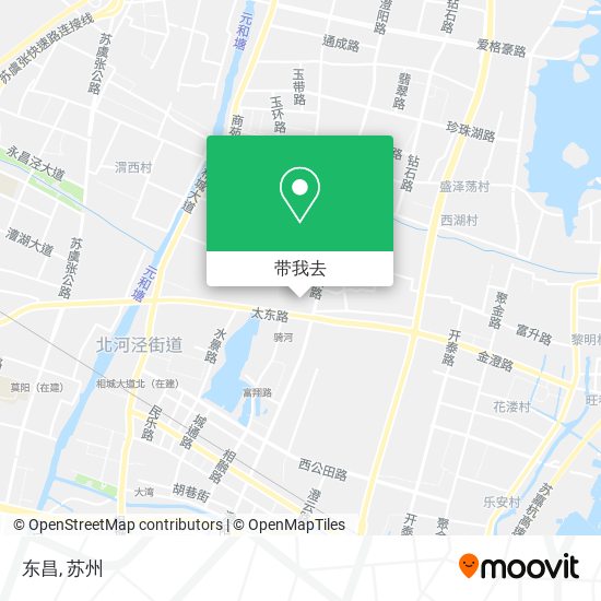 东昌地图