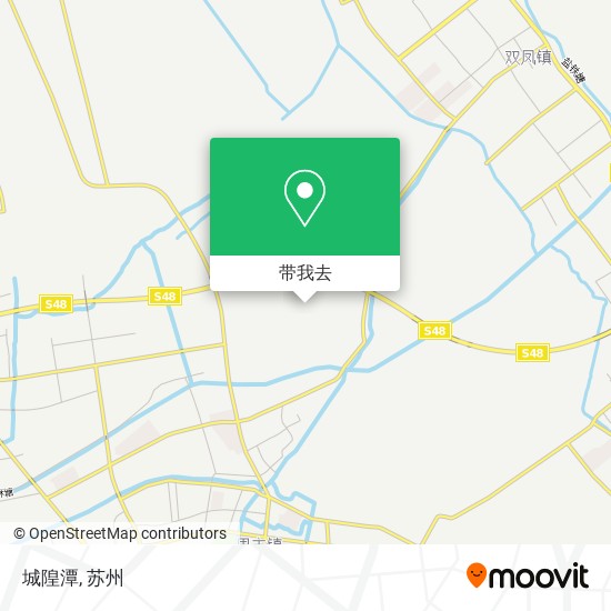 城隍潭地图