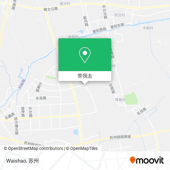 Waishao地图