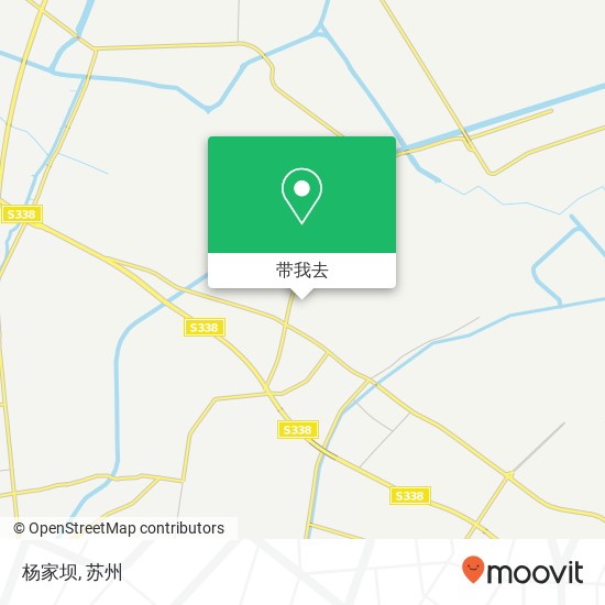 杨家坝地图