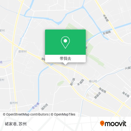 褚家巷地图