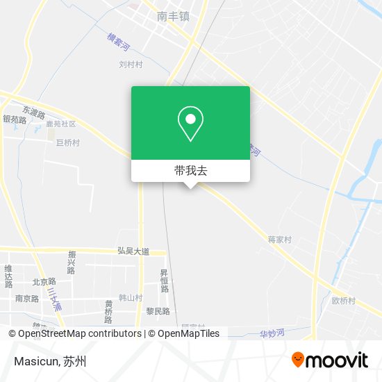 Masicun地图