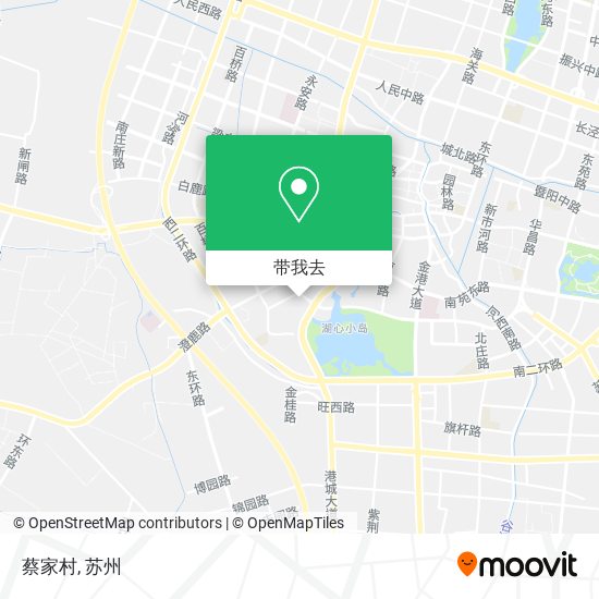 蔡家村地图