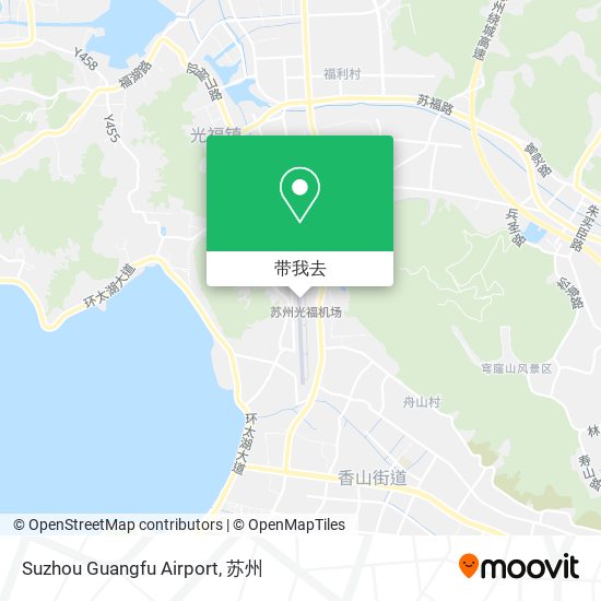 Suzhou Guangfu Airport地图