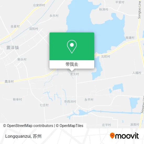 Longquanzui地图