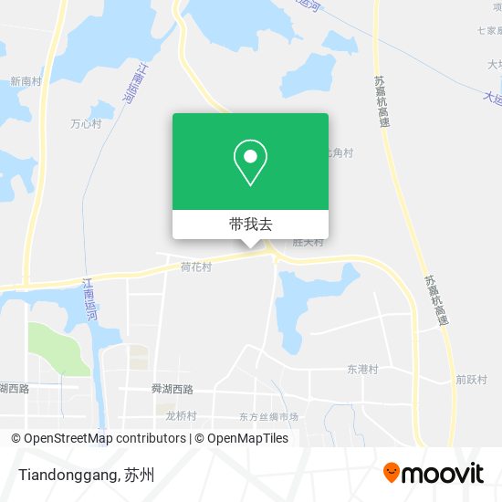Tiandonggang地图