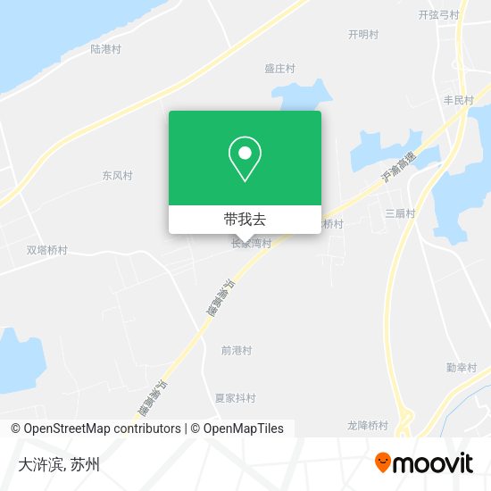 大浒滨地图