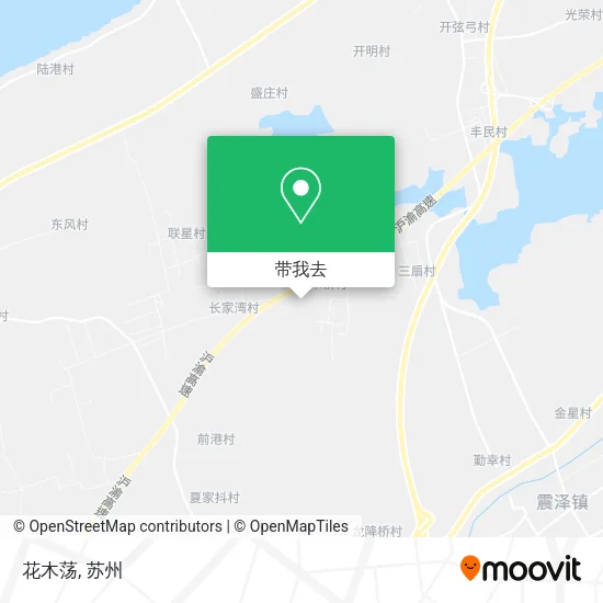 花木荡地图