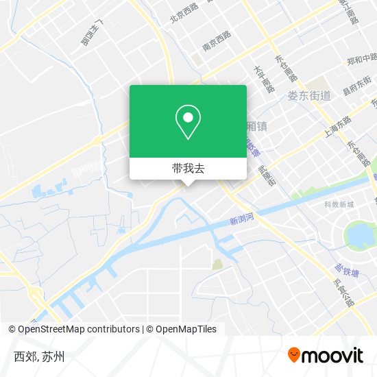 西郊地图