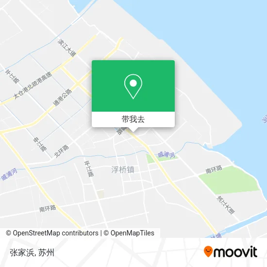 张家浜地图