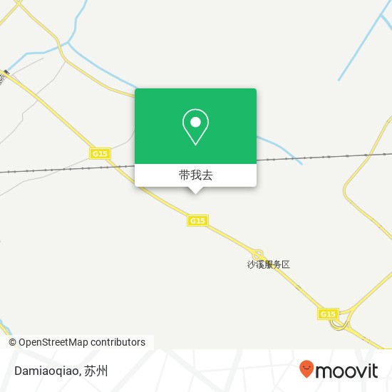 Damiaoqiao地图