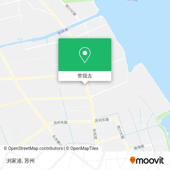 浏家港地图
