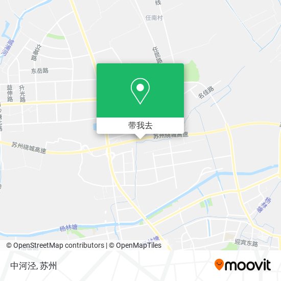 中河泾地图