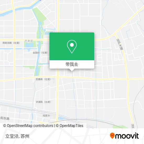 立堂泾地图