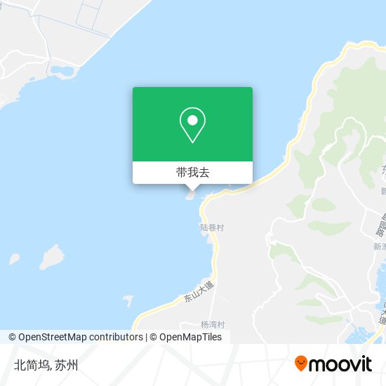 北简坞地图