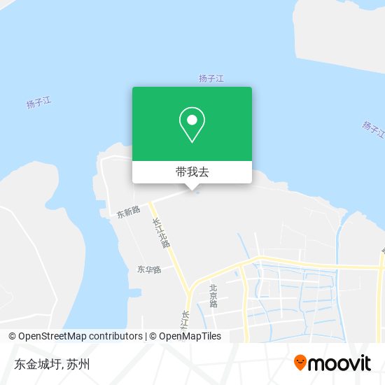 东金城圩地图