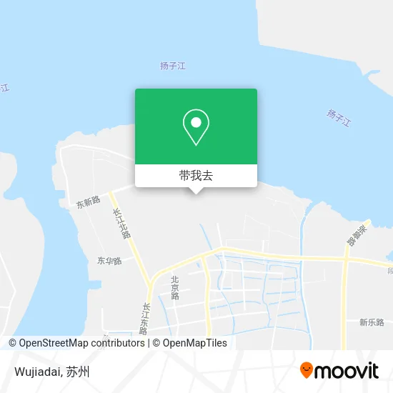 Wujiadai地图