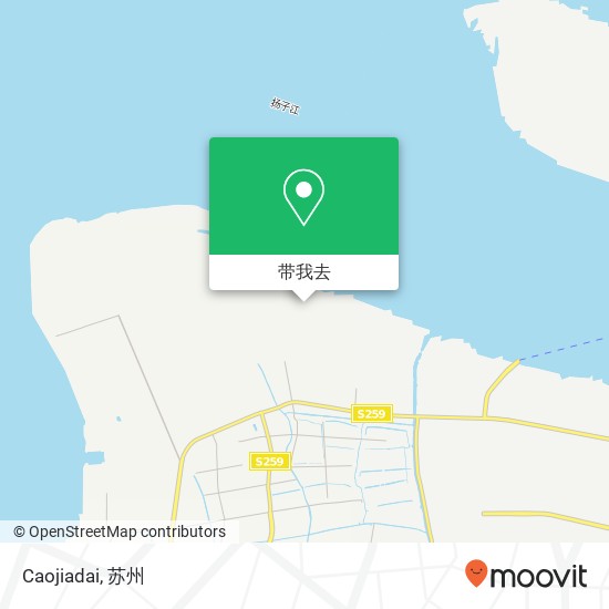 Caojiadai地图