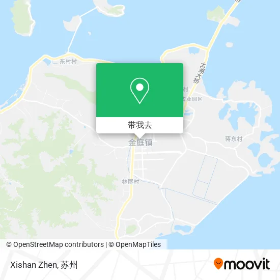 Xishan Zhen地图
