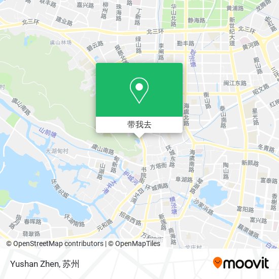 Yushan Zhen地图