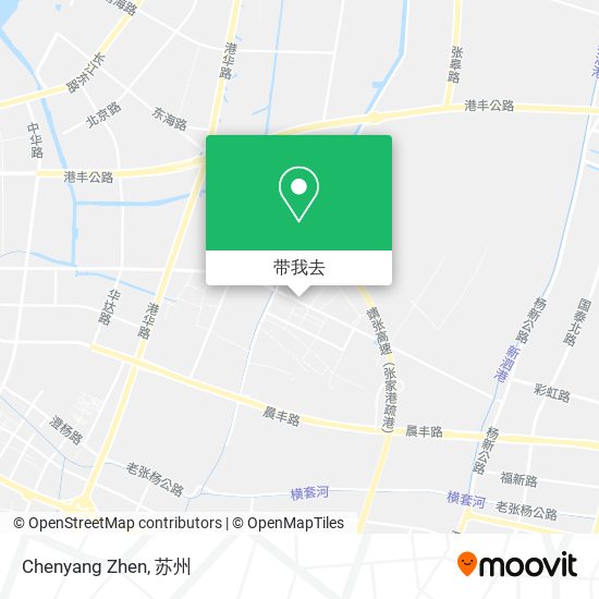 Chenyang Zhen地图