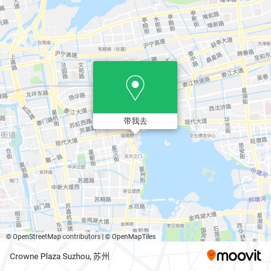 Crowne Plaza Suzhou地图