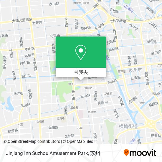 Jinjiang Inn Suzhou Amusement Park地图