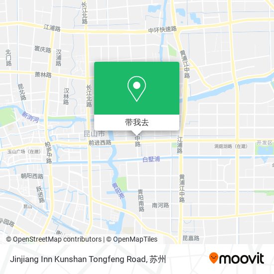 Jinjiang Inn Kunshan Tongfeng Road地图