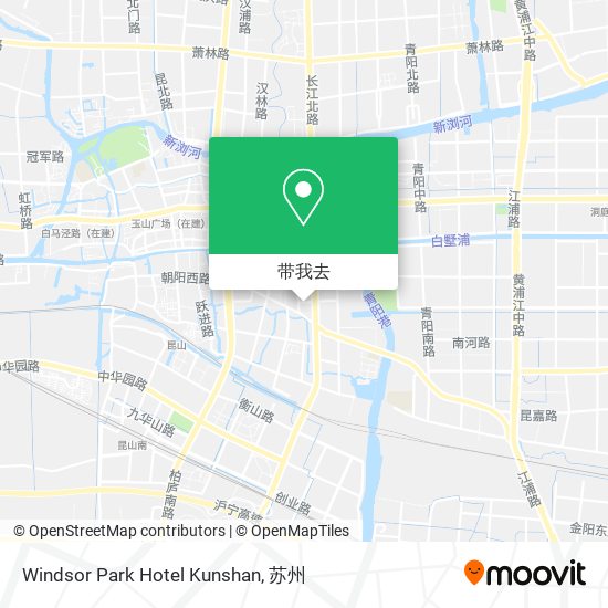 Windsor Park Hotel Kunshan地图