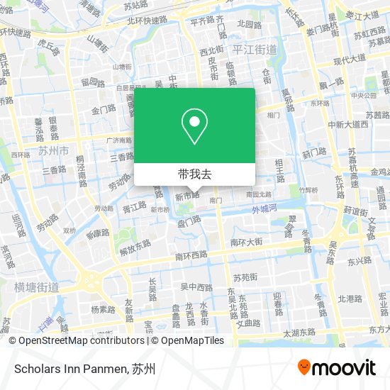 Scholars Inn Panmen地图