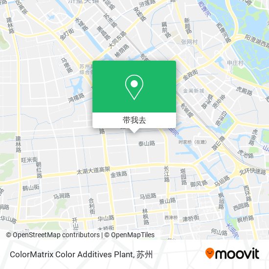 ColorMatrix Color Additives Plant地图
