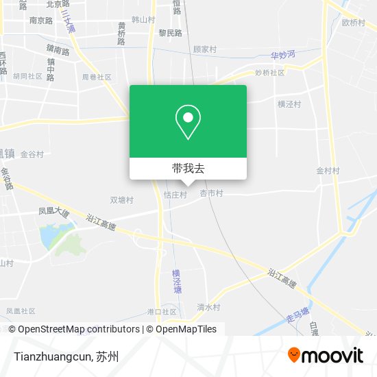 Tianzhuangcun地图