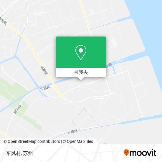 东风村地图