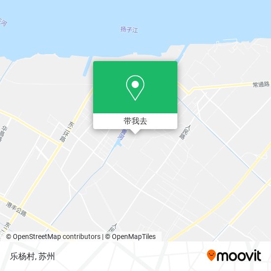 乐杨村地图