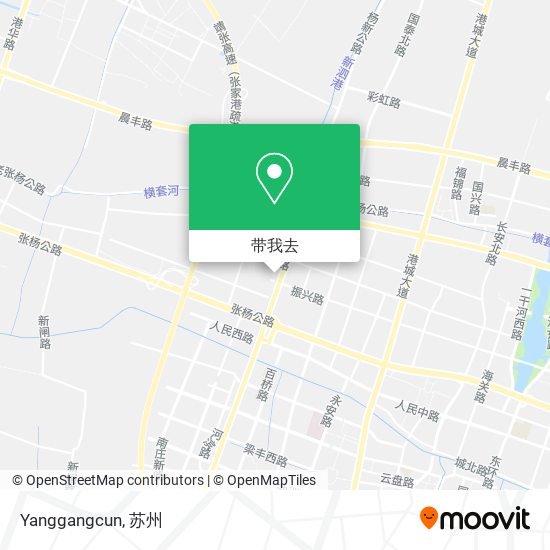 Yanggangcun地图