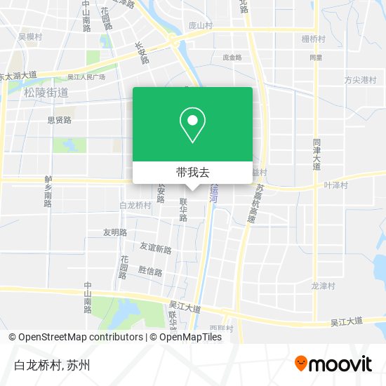白龙桥村地图