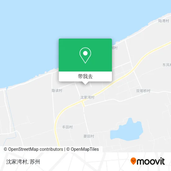 沈家湾村地图