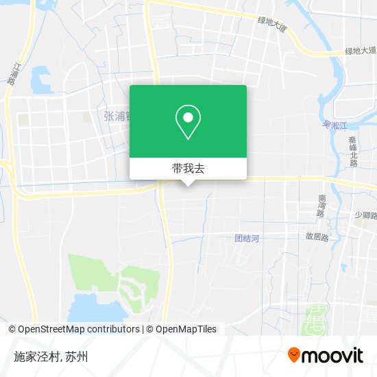 施家泾村地图