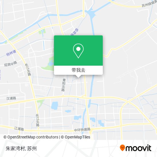 朱家湾村地图