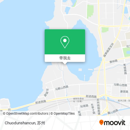 Chuodunshancun地图